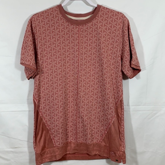 8ighth strkt red short sleeve street wear T-shirt Tee Mens Size Large Pink - Picture 1 of 13